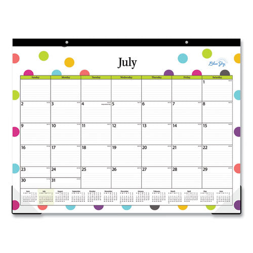 Teacher Dots Academic Desk Pad