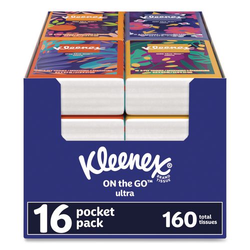 On The Go Packs Facial Tissues