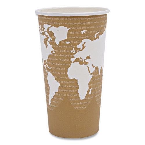 World Art Renewable and Compostable Hot Cups