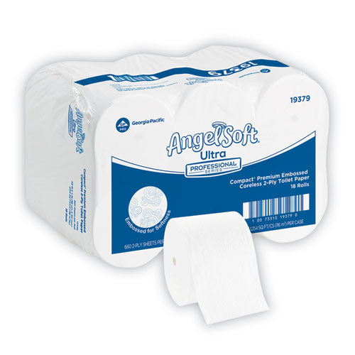 Angel Soft ps Compact Coreless Premium Bathroom Tissue