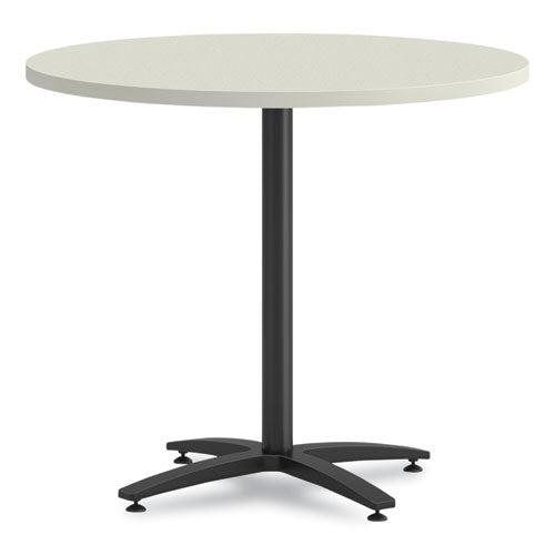 Between Round Table Top