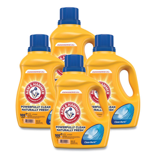 Dual HE Clean-Burst Liquid Laundry Detergent