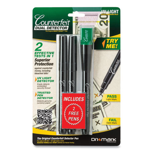 Smart Money Counterfeit Detector Pen with Reusable UV LED Light