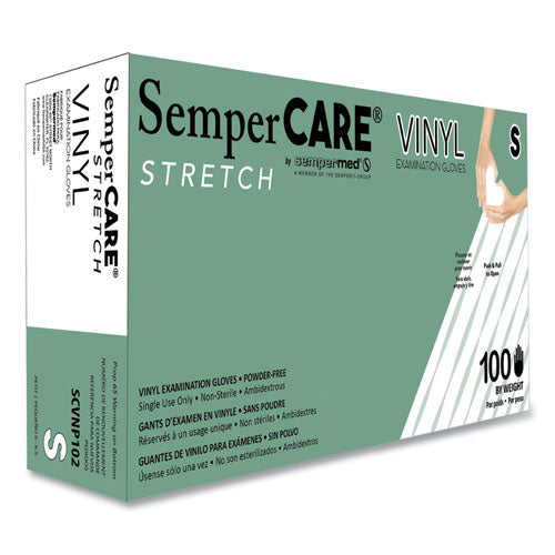 Stretch Vinyl Examination Gloves