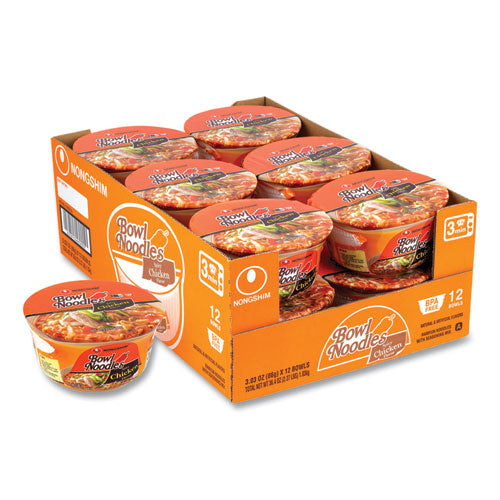 Spicy Chicken Bowl Noodle Soup