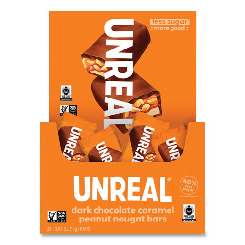 Dark Chocolate Caramel Peanut Nougat Bars