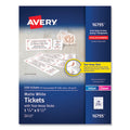 Printable Tickets with Tear-Away Stubs