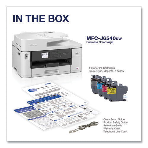 MFC-J6540DW Business Color All-in-One Inkjet Printer