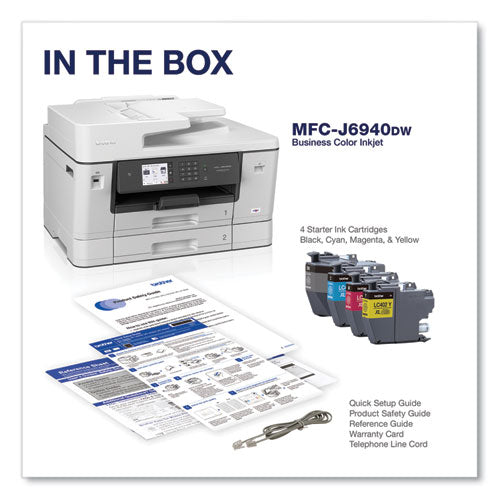 MFC-J6940DW Color All-in-One Inkjet Printer