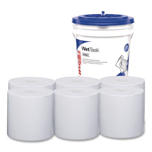 Power Clean Wipers for WetTask Customizable Wet Wiping System with (1) Bucket