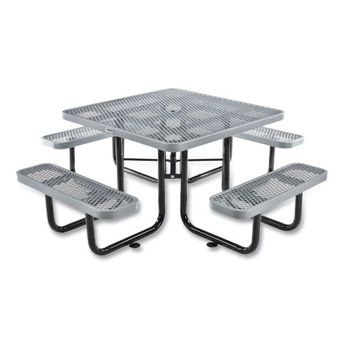 Expanded Steel Picnic Table