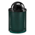 Outdoor Diamond Steel Trash Can