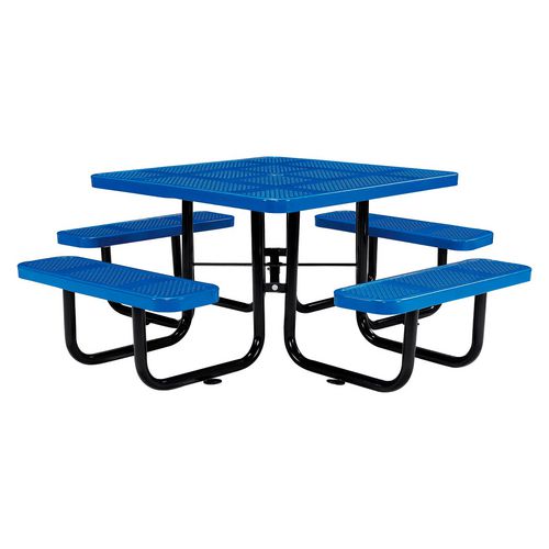 Perforated Steel Picnic Table