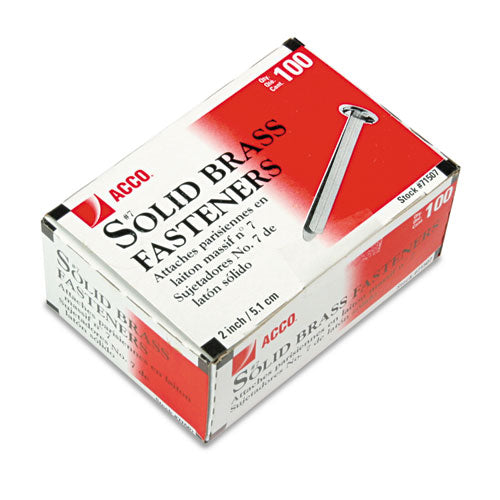 #7 Brass Prong Paper Fasteners