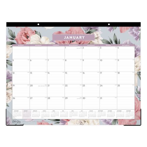 Tula Monthly Desk Pad Calendar