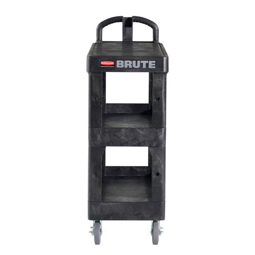 BRUTE 3-Shelf Heavy-Duty Ergo Flat Utility Cart