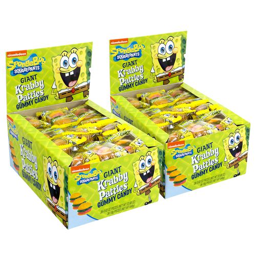 SpongeBob Squarepants Giant Krabby Patties Gummy Candy