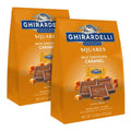 Milk Chocolate and Caramel Chocolate Squares