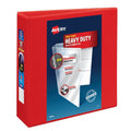 Heavy-Duty View Binder with DuraHinge and Locking One Touch EZD Rings
