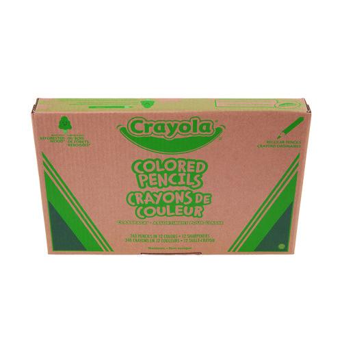 Color Pencil Classpack Set with (240) Pencils and (12) Pencil Sharpeners