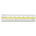 Acrylic Data Highlight Reading Ruler With Tinted Guide