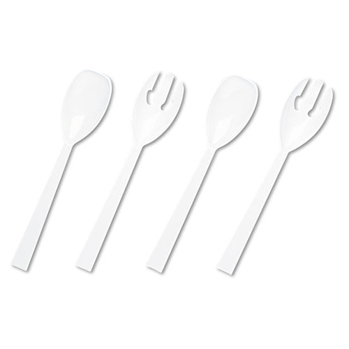 Table Set Plastic Serving Forks and Spoons