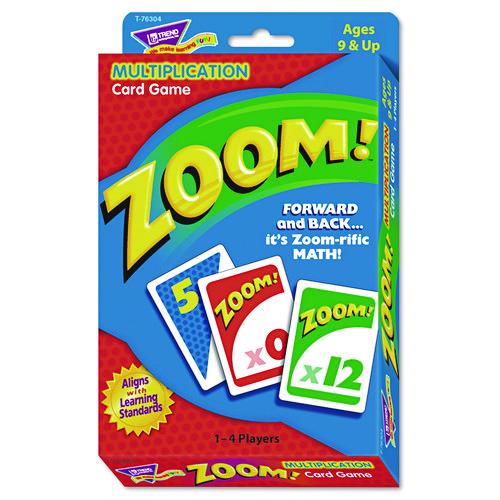 Zoom Math Card Game