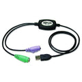 USB to PS/2 Adapter for Keyboard and Mouse