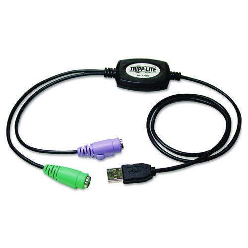 USB to PS/2 Adapter for Keyboard and Mouse