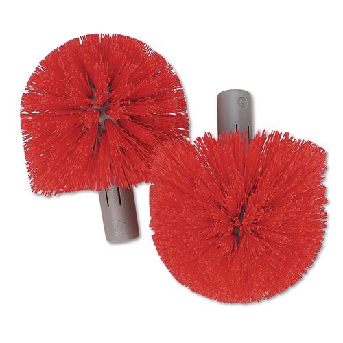 Replacement Heads for Ergo Toilet-Bowl-Brush System
