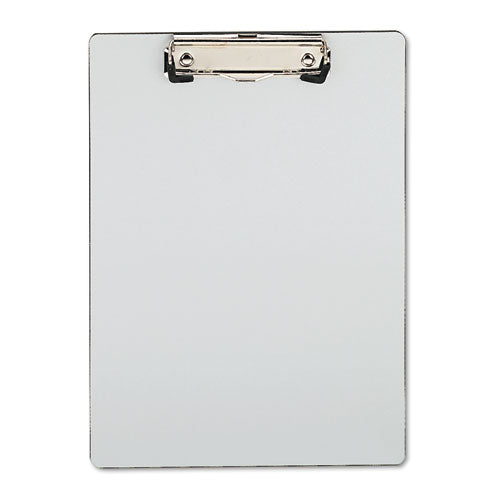 Plastic Brushed Aluminum Clipboard
