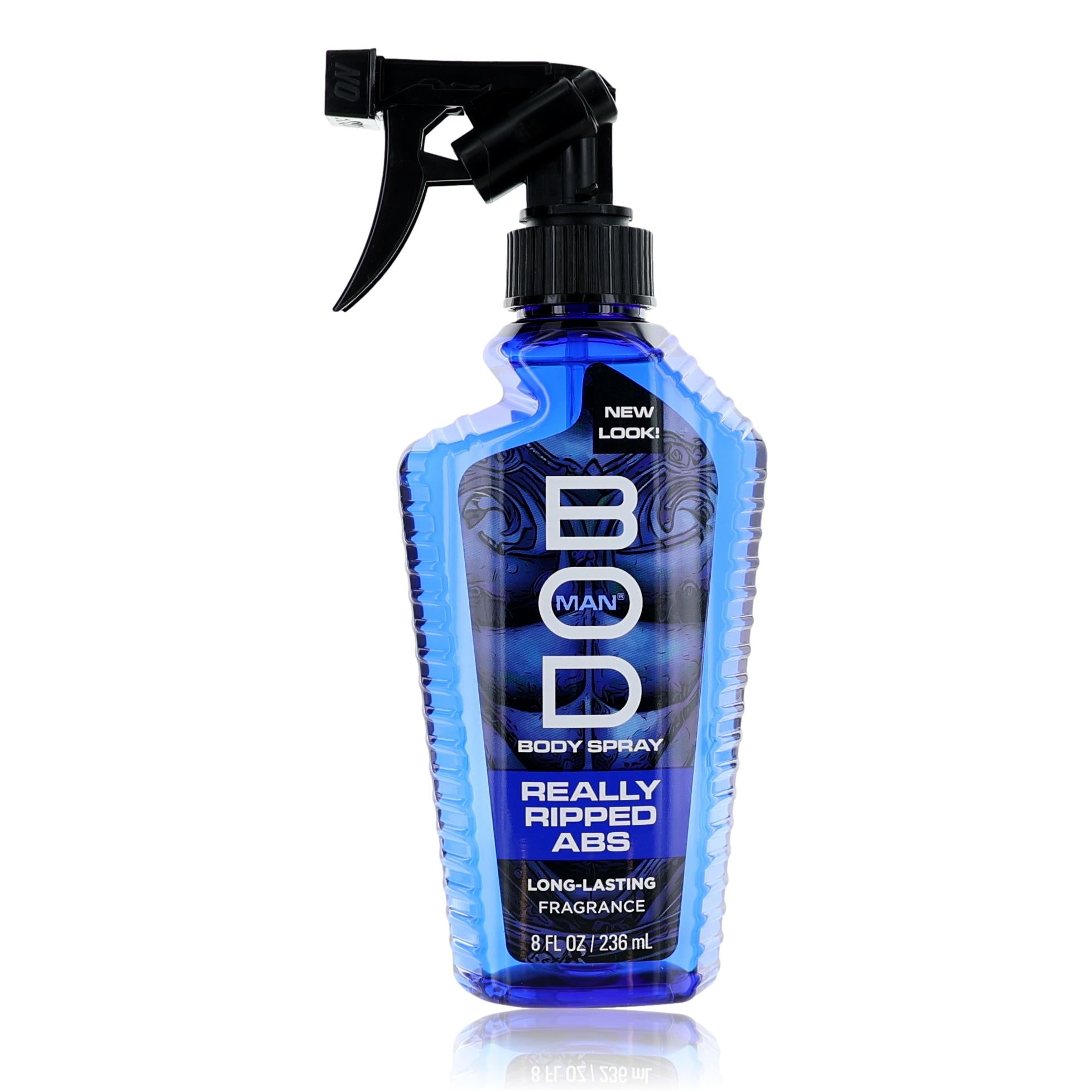 Bod Man Really Ripped Abs by Parfums De Coeur, 8oz Fragrance Body Spray men
