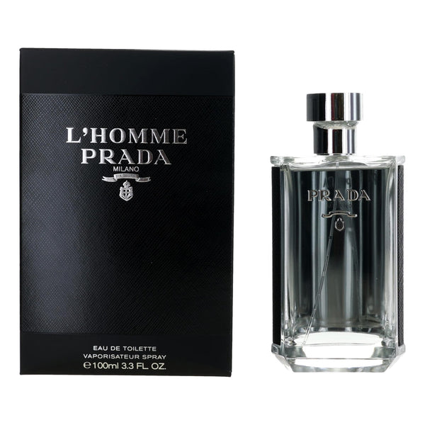 L'Homme Prada by Prada, 3.4 oz EDT Spray for Men