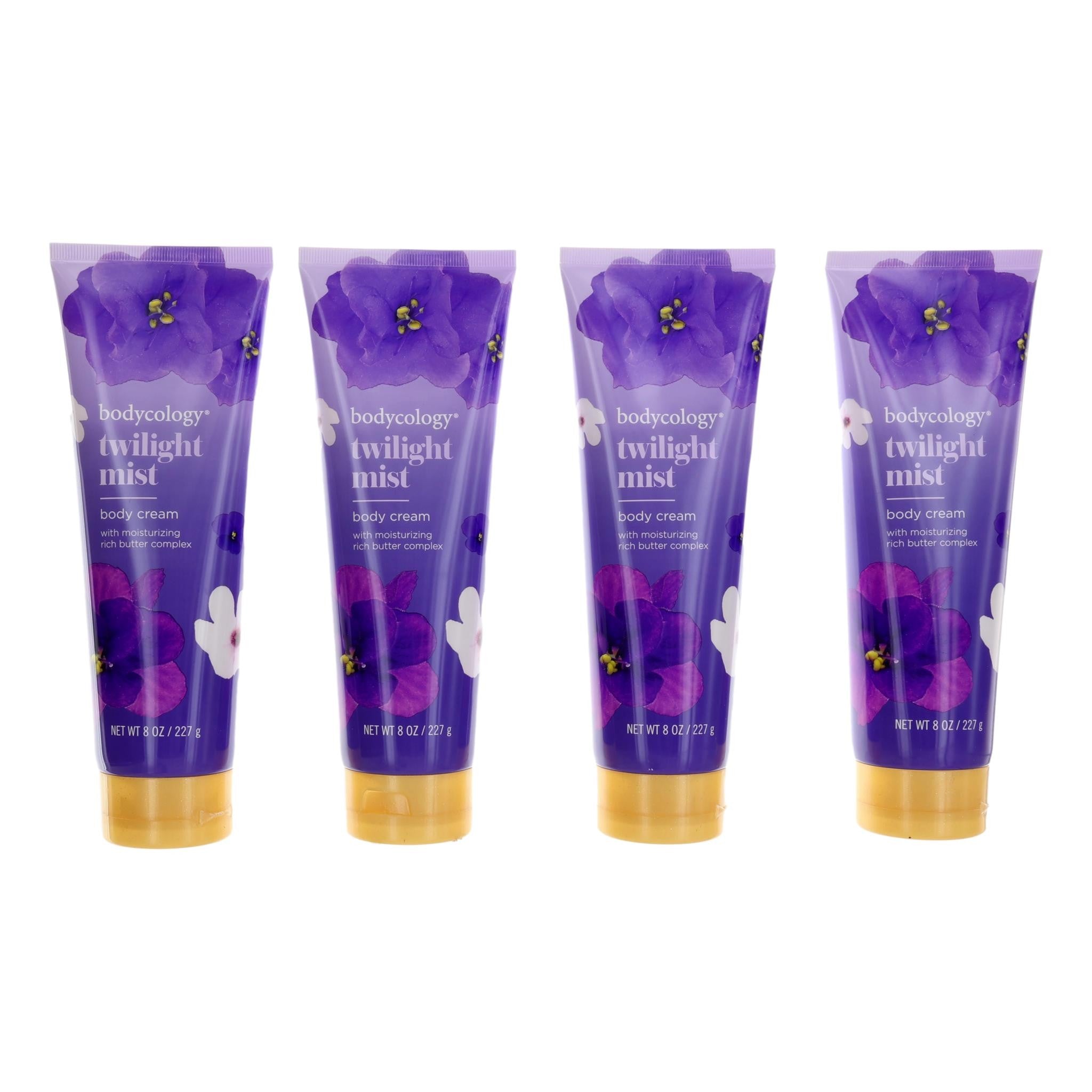 Twilight Mist by Bodycology, 4 Pack 8oz Moisturizing Body Cream women
