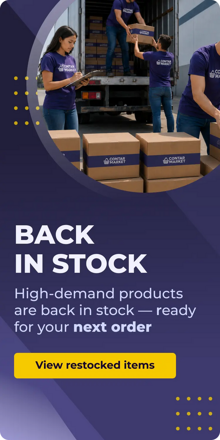 BACK IN STOCK