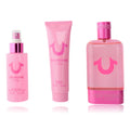 True Religion Pink by True Religion, 3 Piece Gift Set for Women