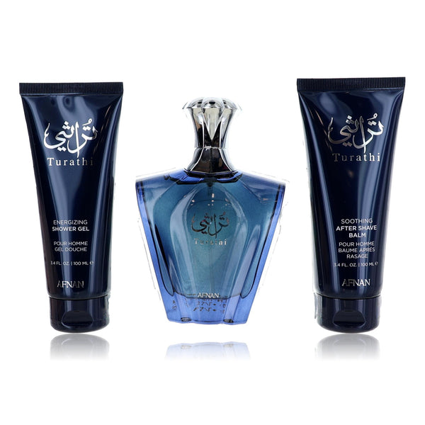 Turathi Blue by Afnan, 3 Piece Set for Men