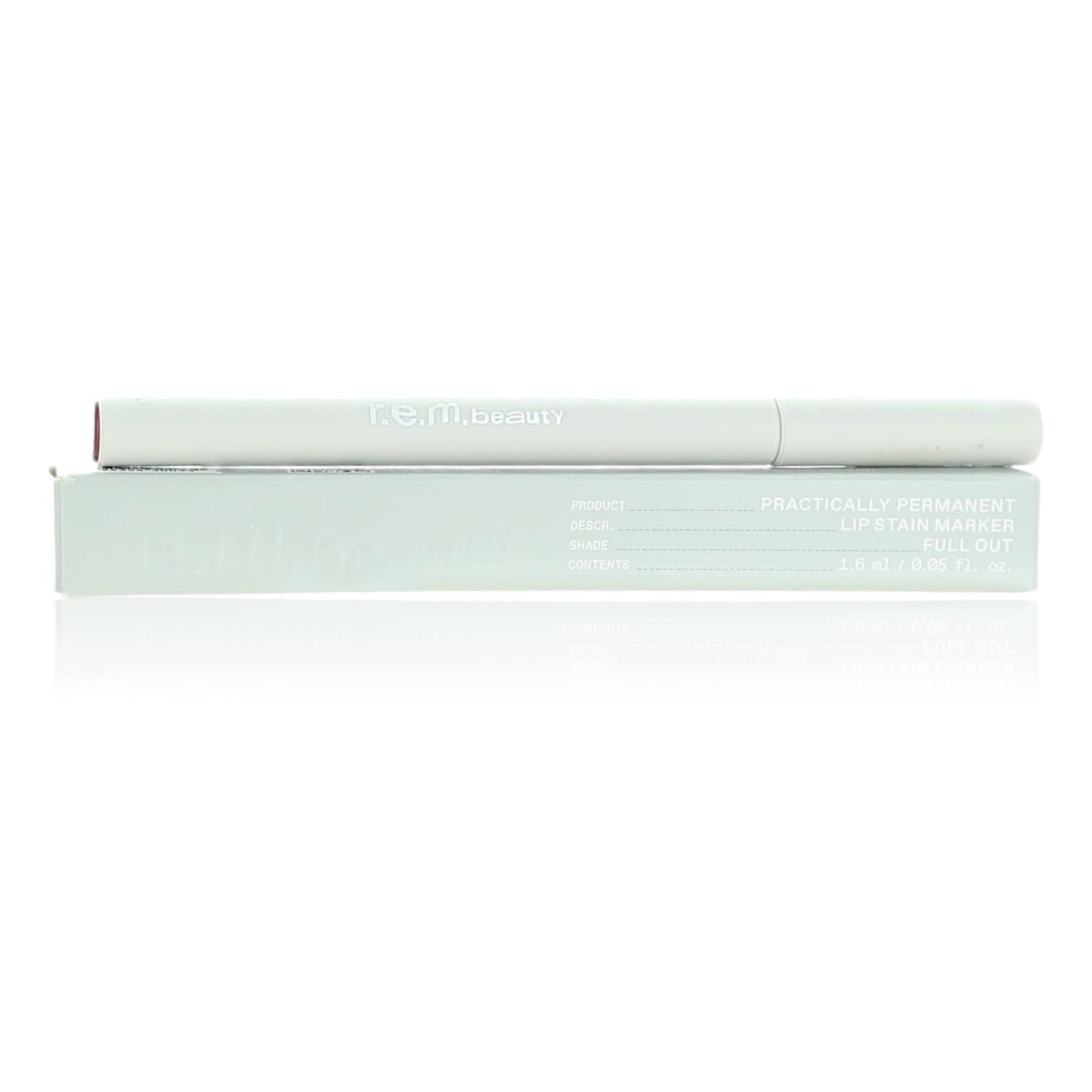 r.e.m. beauty Pracically Permanent by r.e.m. beauty, .05 oz Lip Stain Marker- Full Out
